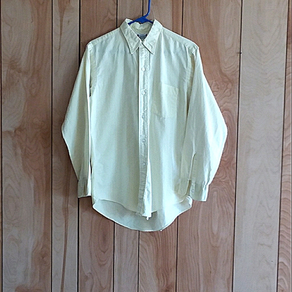 Vintage Shirt Long Sleeved, Button Up